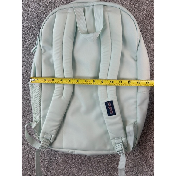 Jansport Big Student XL Backpack Mint Green 15in Laptop Sleeve New With Tags main image 5